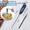 Waterproof IPX7 Thermometer for Water, Liquid, Candy Making and Cooking. Instant Read Food Thermometer (Blackk)